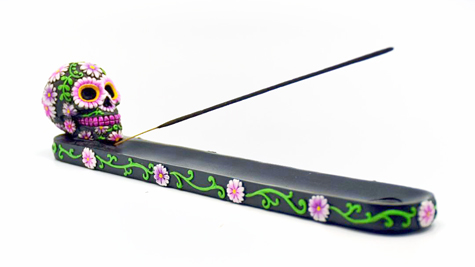 Day of the Dead Incense Burner
